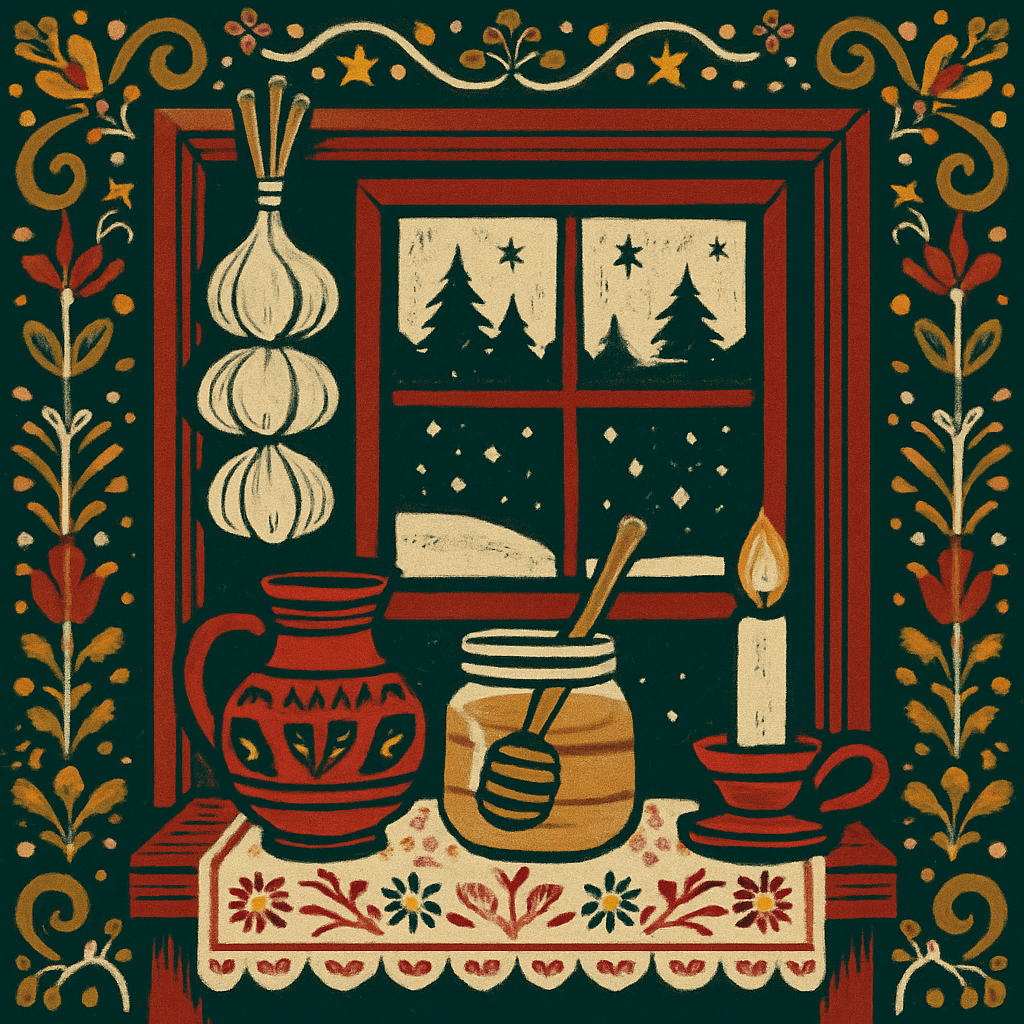 The Slovak Grandmother Who Rubs Garlic on Every Doorframe Before Christmas Dinner Can Begin