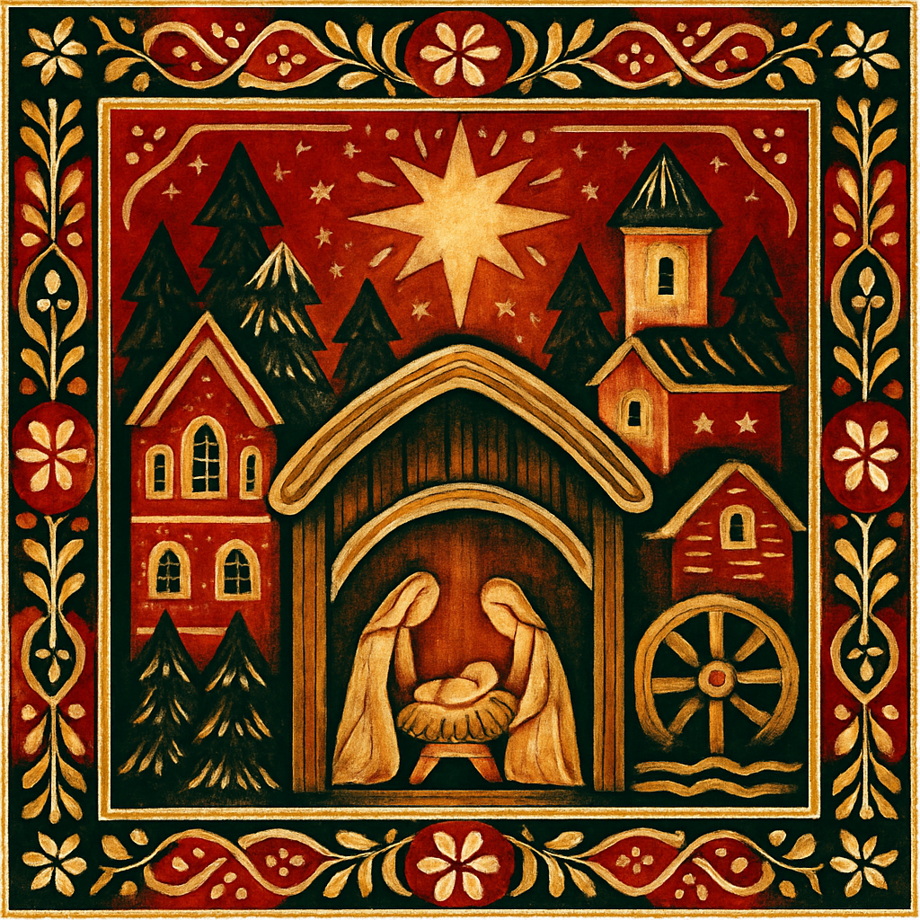 Czech Nativity Scenes Are So Detailed They Include the Village Butcher, the Town Drunk, and a Working Watermill