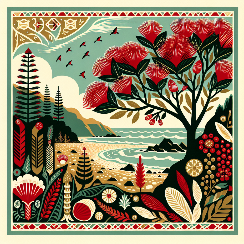 Christmas in New Zealand Means Carols on the Beach Under Trees That Bleed Crimson