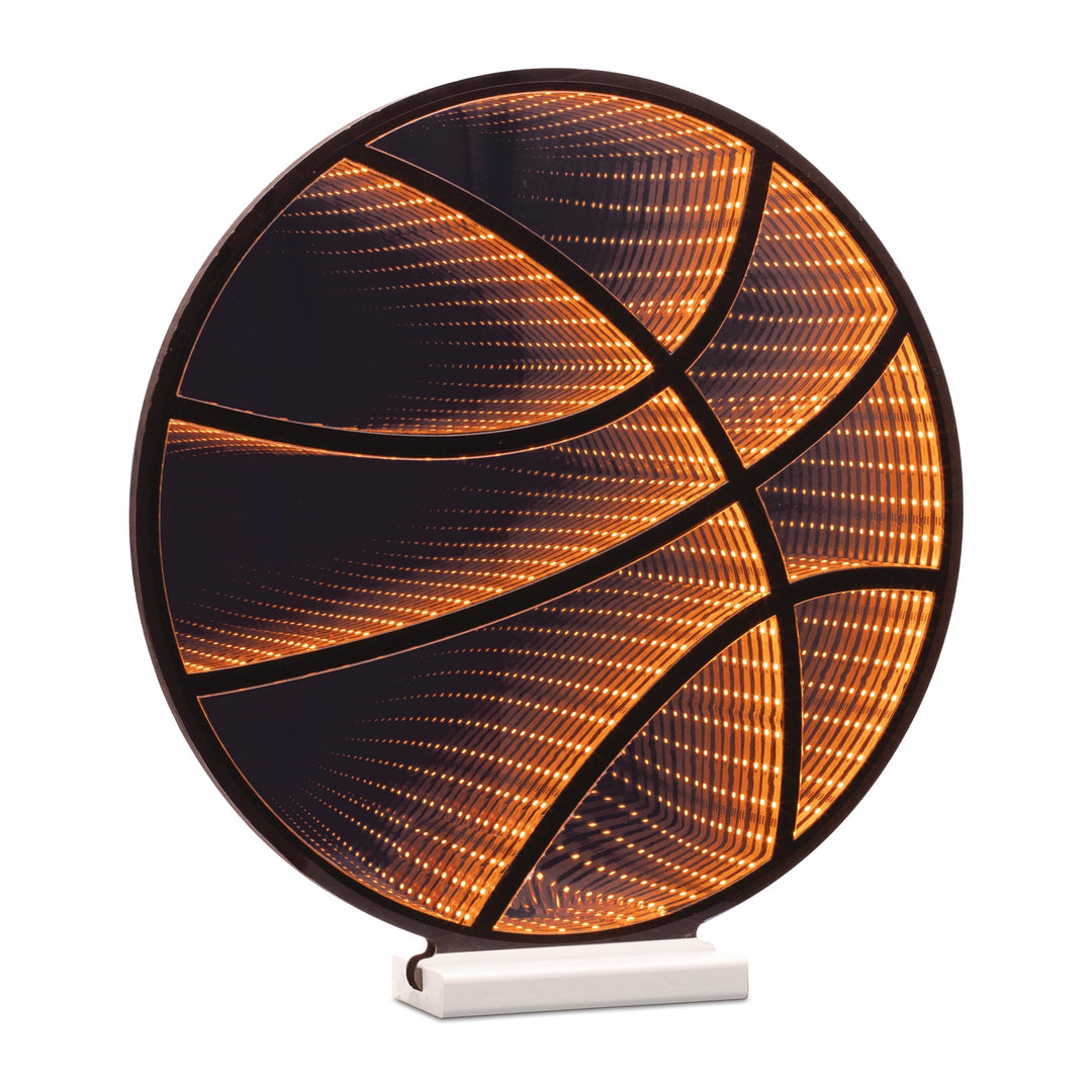 Basketball Ekkolight 17"H, handcrafted Christmas gift, Grande Place, Lancaster County PA