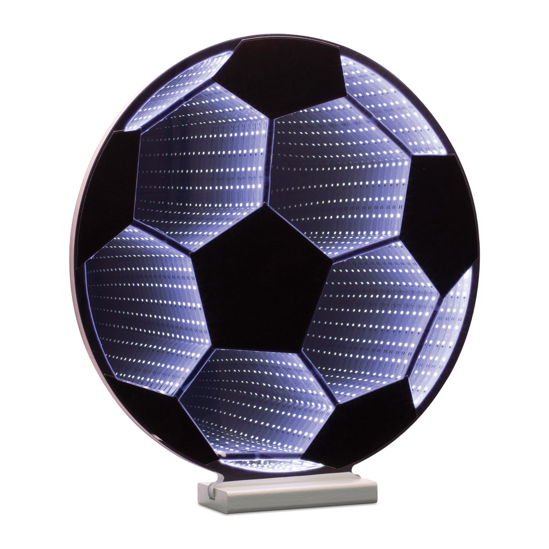 Soccer Ball Ekkolight 17"H, handcrafted Christmas gift, Grande Place, Lancaster County PA