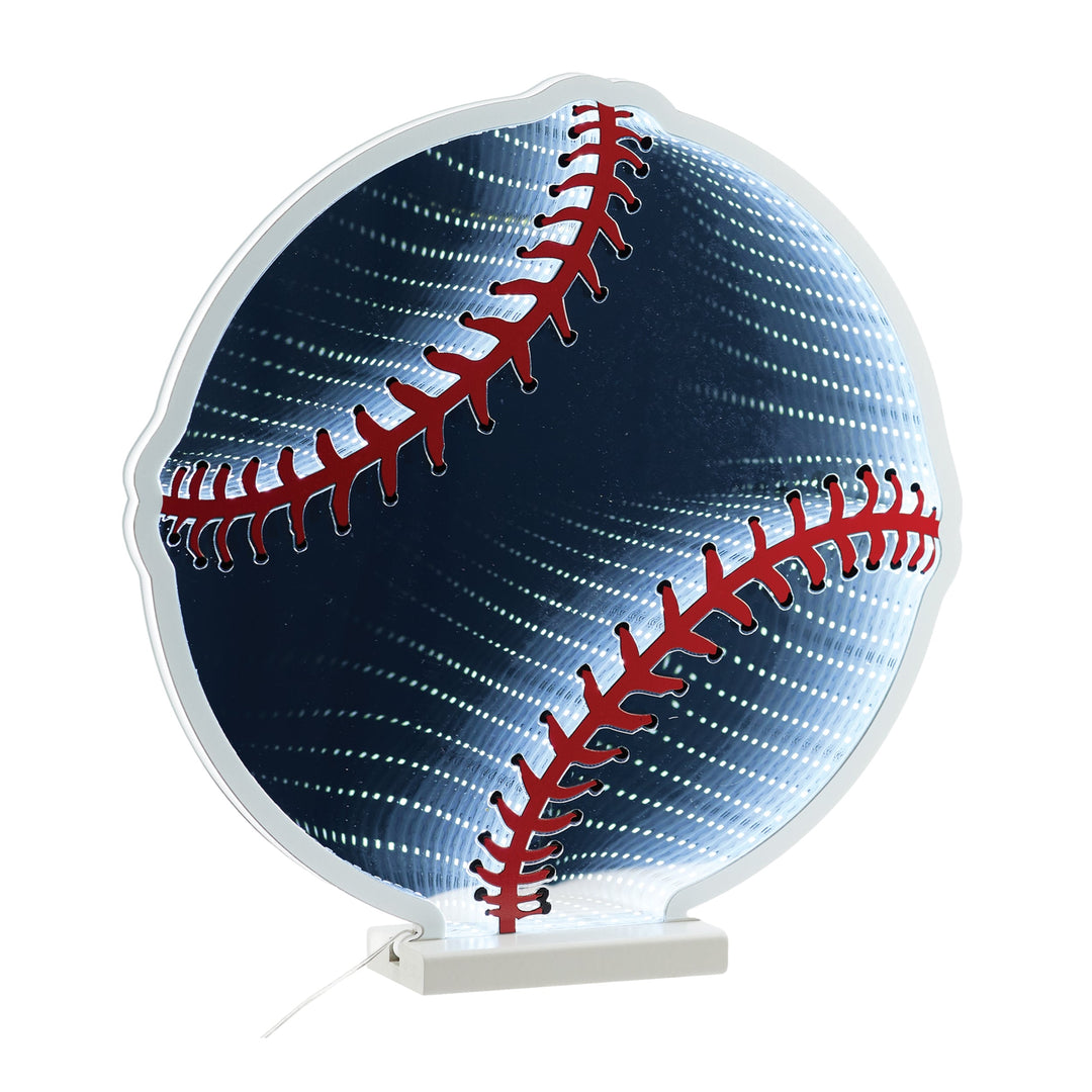 Baseball Ekkolight 15.5"H, handcrafted Christmas gift, Grande Place, Lancaster County PA