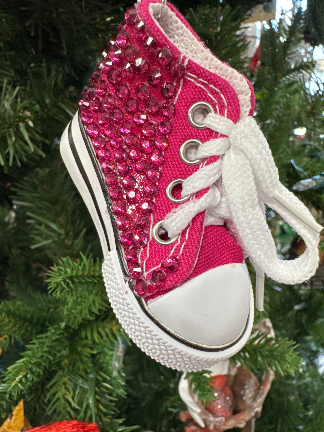 Sneakers Ornament, handcrafted Christmas gift, Grande Place, Lancaster County PA