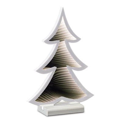 Infinity Light Tree 8.75"L x 12.5"H, handcrafted Christmas gift, Grande Place, Lancaster County PA
