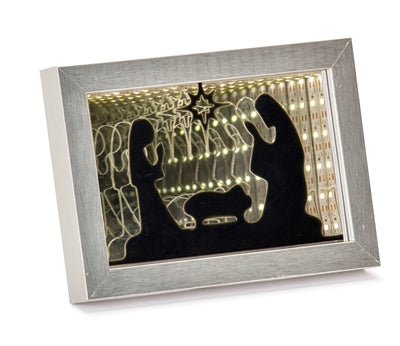 Sm Nativity infinity, handcrafted Christmas gift, Grande Place, Lancaster County PA