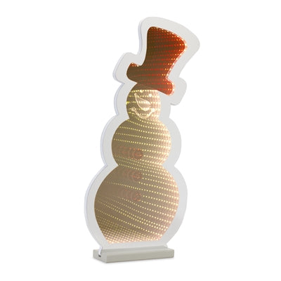 Lg infinity snowman, handcrafted Christmas gift, Grande Place, Lancaster County PA