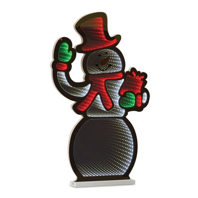 Snowman infinity 20"x29.5", handcrafted Christmas gift, Grande Place, Lancaster County PA