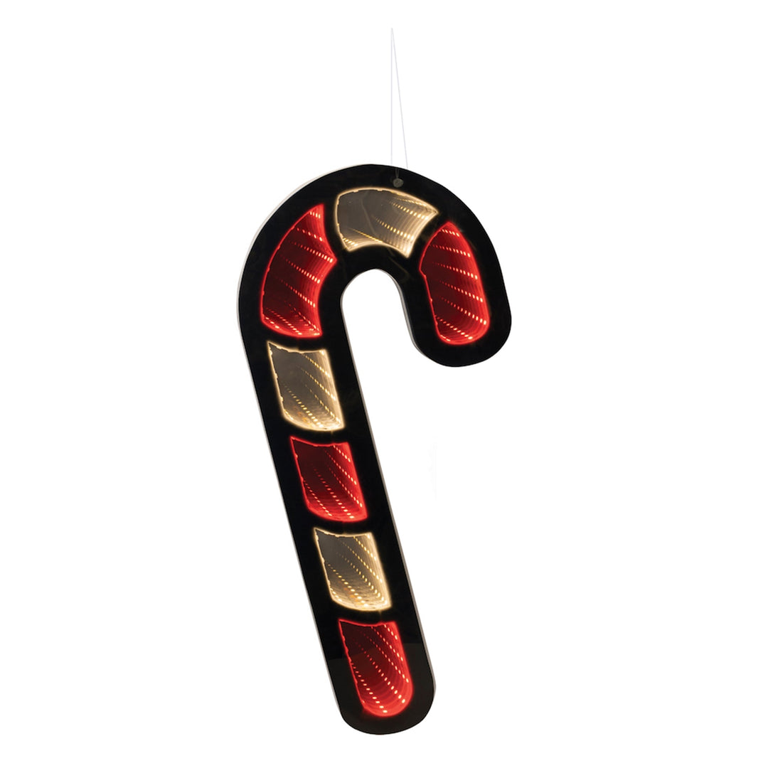Holiday Candy Cane Ekko Light Display 16"H, handcrafted Christmas gift, Grande Place, Lancaster County PA