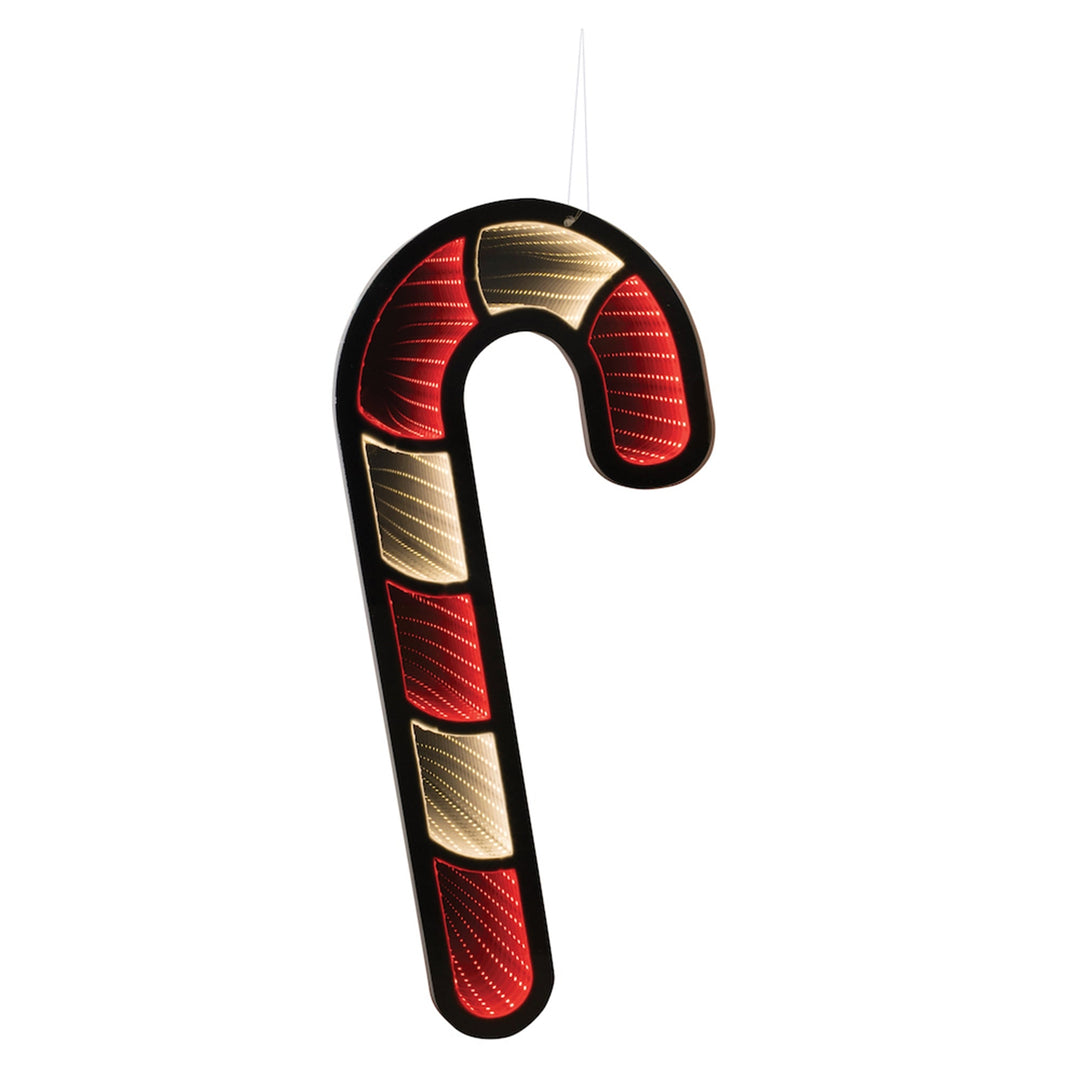Holiday Candy Cane Ekko Light Display 23.5"H, handcrafted Christmas gift, Grande Place, Lancaster County PA
