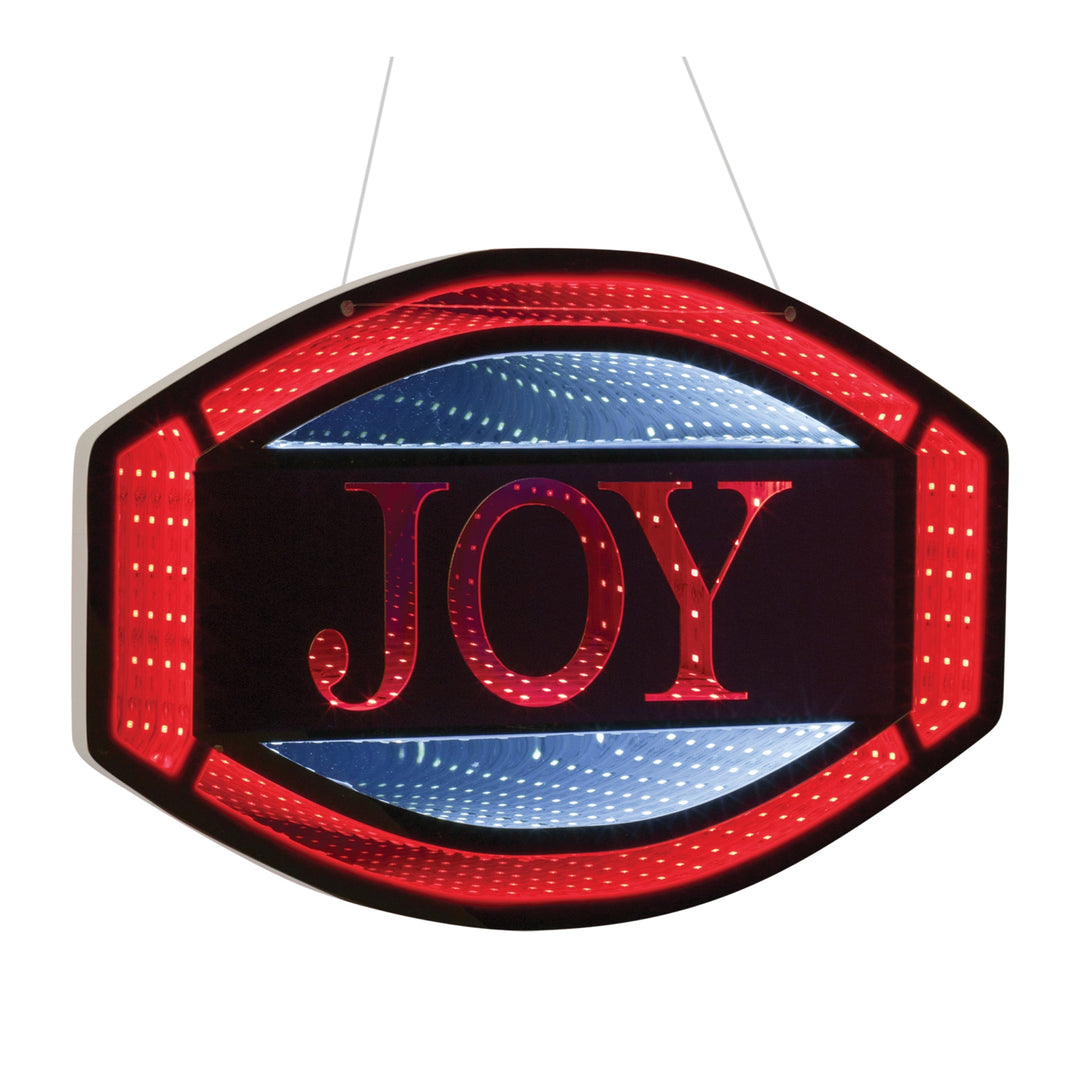 "Joy" Holiday Ekkolight Sign 15.74"L, handcrafted Christmas gift, Grande Place, Lancaster County PA