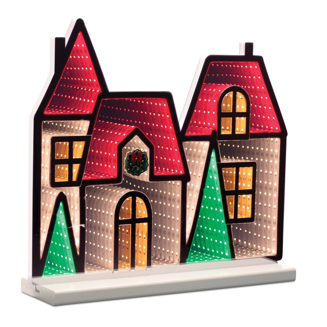 Winter Village Ekkolight 16"L, handcrafted Christmas gift, Grande Place, Lancaster County PA