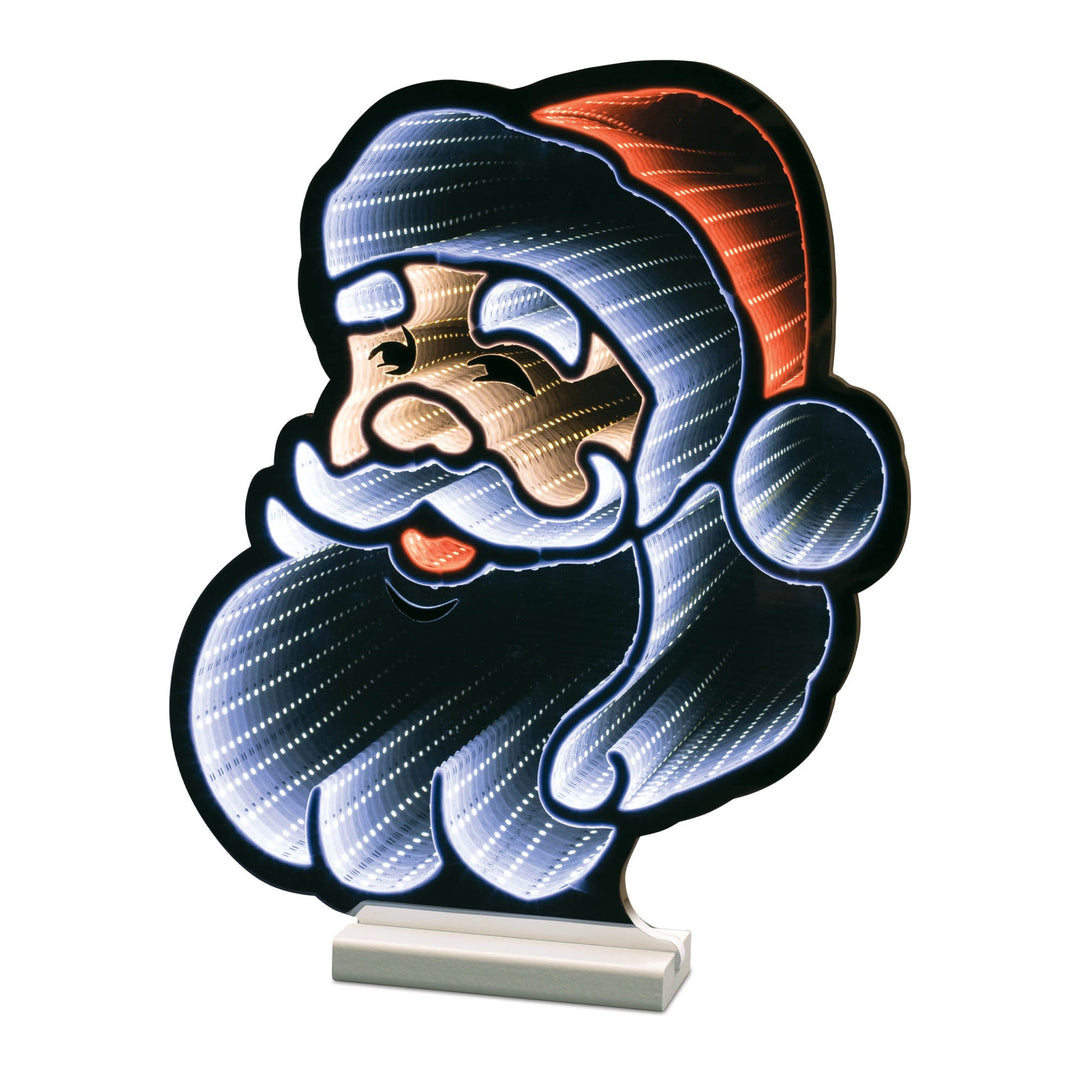 Santa Head Ekkolight 16"H, handcrafted Christmas gift, Grande Place, Lancaster County PA