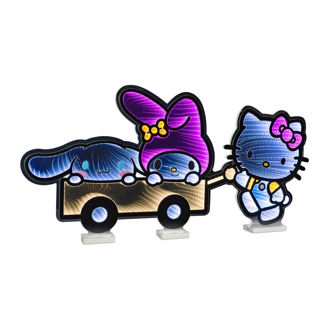 Hello Kitty and Friends Wagon Ekkolight, handcrafted Christmas gift, Grande Place, Lancaster County PA