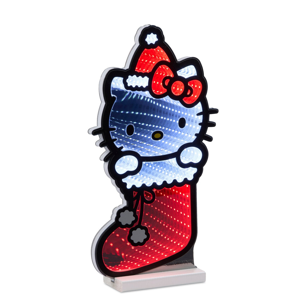 Hello Kitty Stocking Ekkolight 16"H, handcrafted Christmas gift, Grande Place, Lancaster County PA