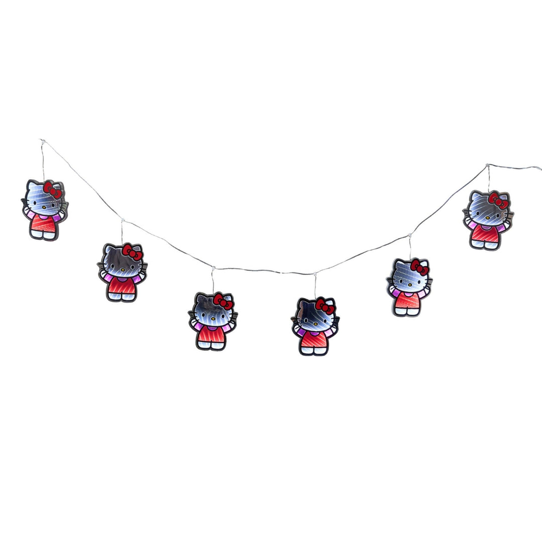 Hello Kitty Garland Ekkolight 6'L, handcrafted Christmas gift, Grande Place, Lancaster County PA
