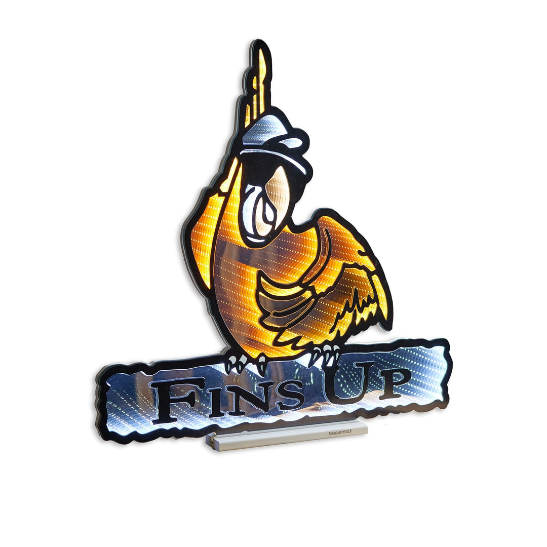 Margaritaville Parrot Fins Up Ekkolight, handcrafted Christmas gift, Grande Place, Lancaster County PA