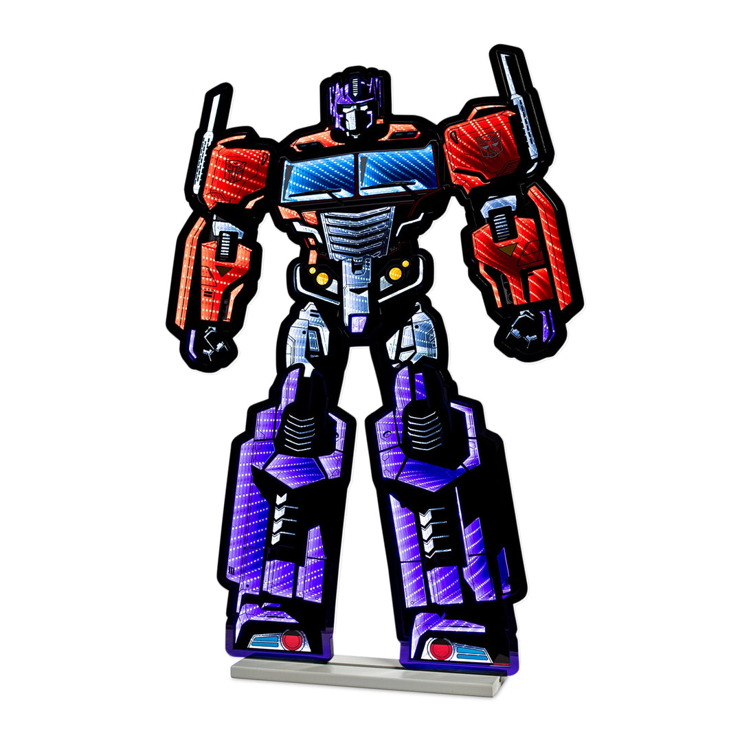 Transformers Optimus Prime Ekkolight 36"H, handcrafted Christmas gift, Grande Place, Lancaster County PA