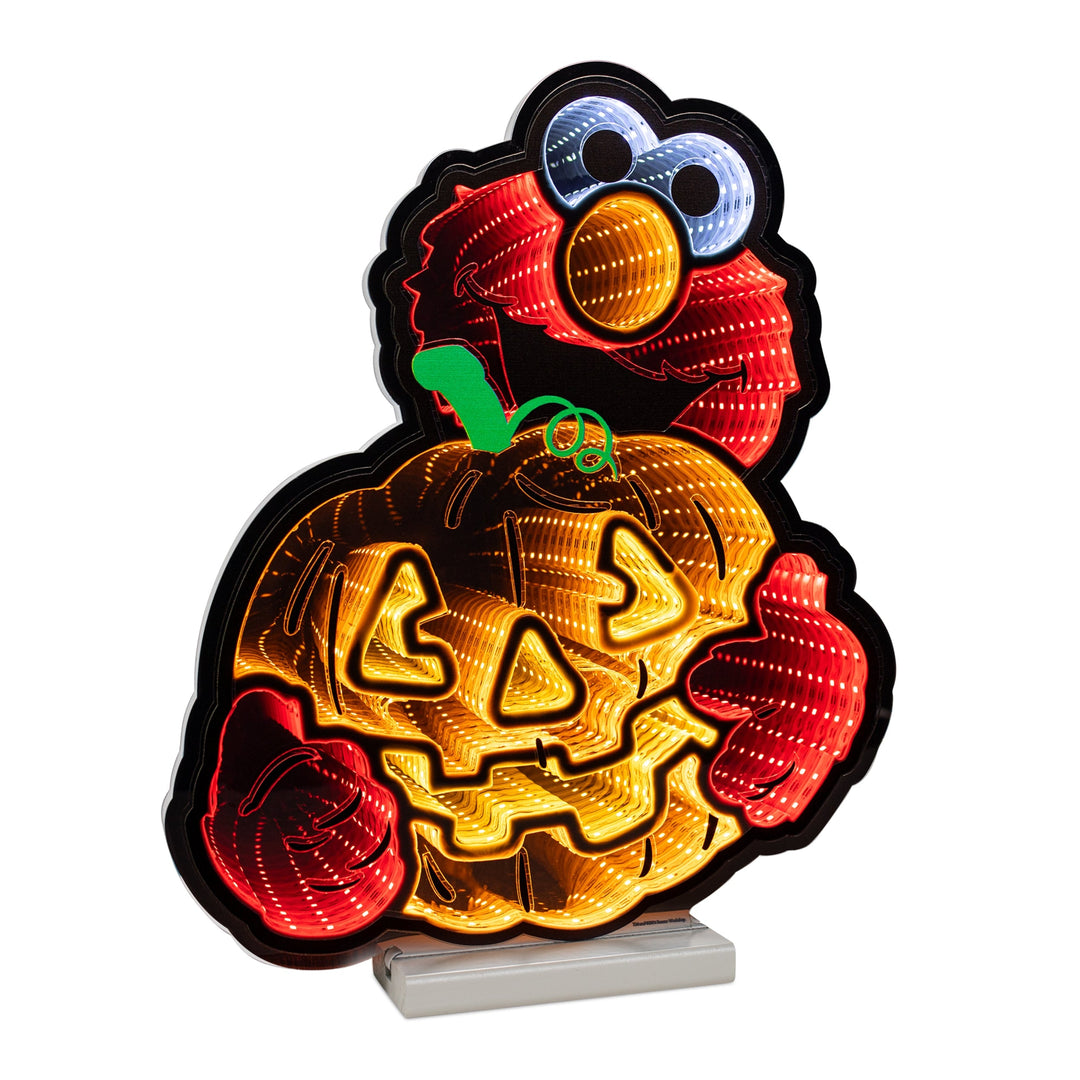 Sesame Street Elmo Pumpkin Ekkolight 16"H, handcrafted Christmas gift, Grande Place, Lancaster County PA