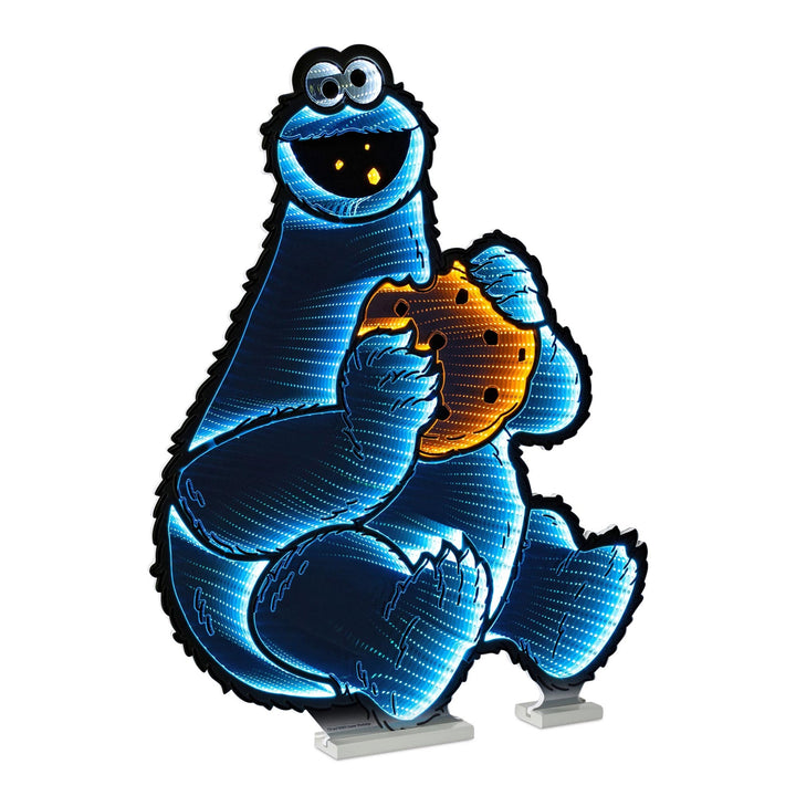 Sesame Street Cookie Monster Ekkolight 35"H, handcrafted Christmas gift, Grande Place, Lancaster County PA