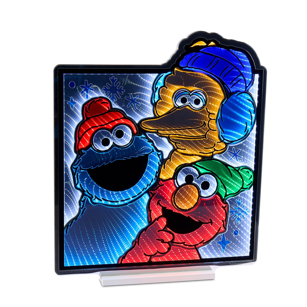 Sesame Street Holiday Friends Ekkolight 25"H, handcrafted Christmas gift, Grande Place, Lancaster County PA