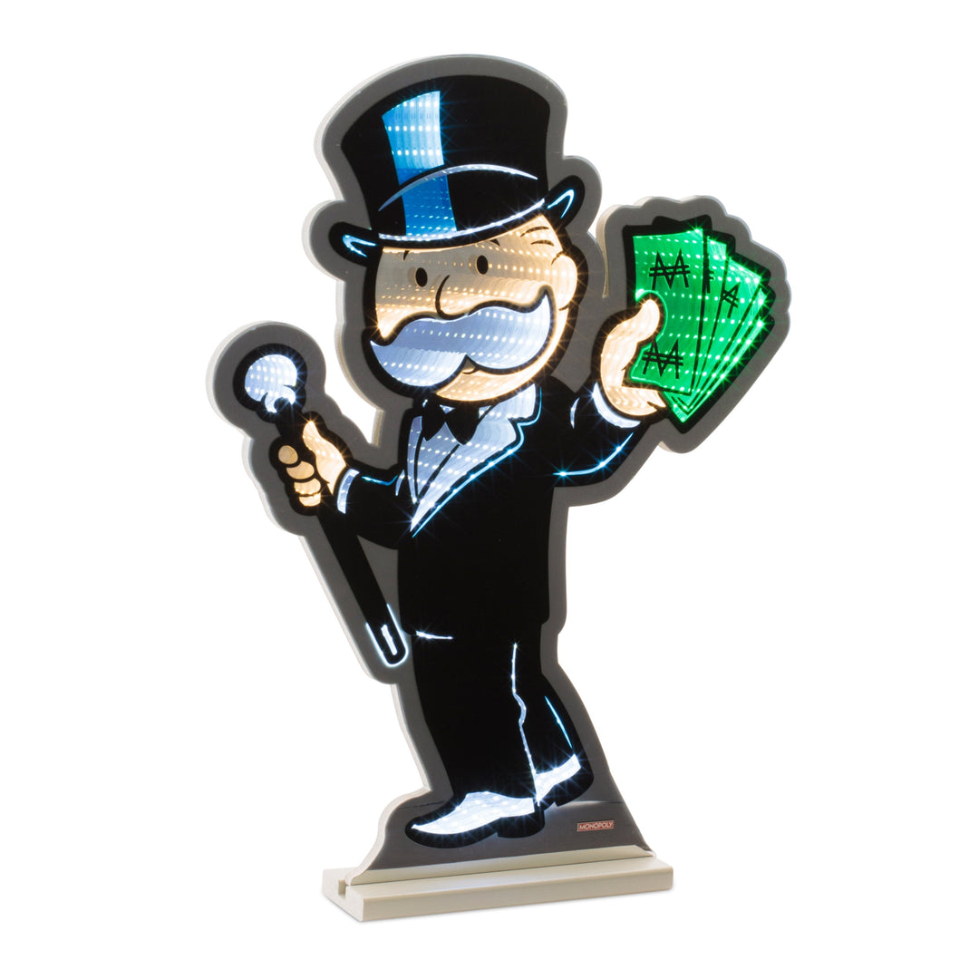Monopoly Man Ekkolight 23.5"H, handcrafted Christmas gift, Grande Place, Lancaster County PA