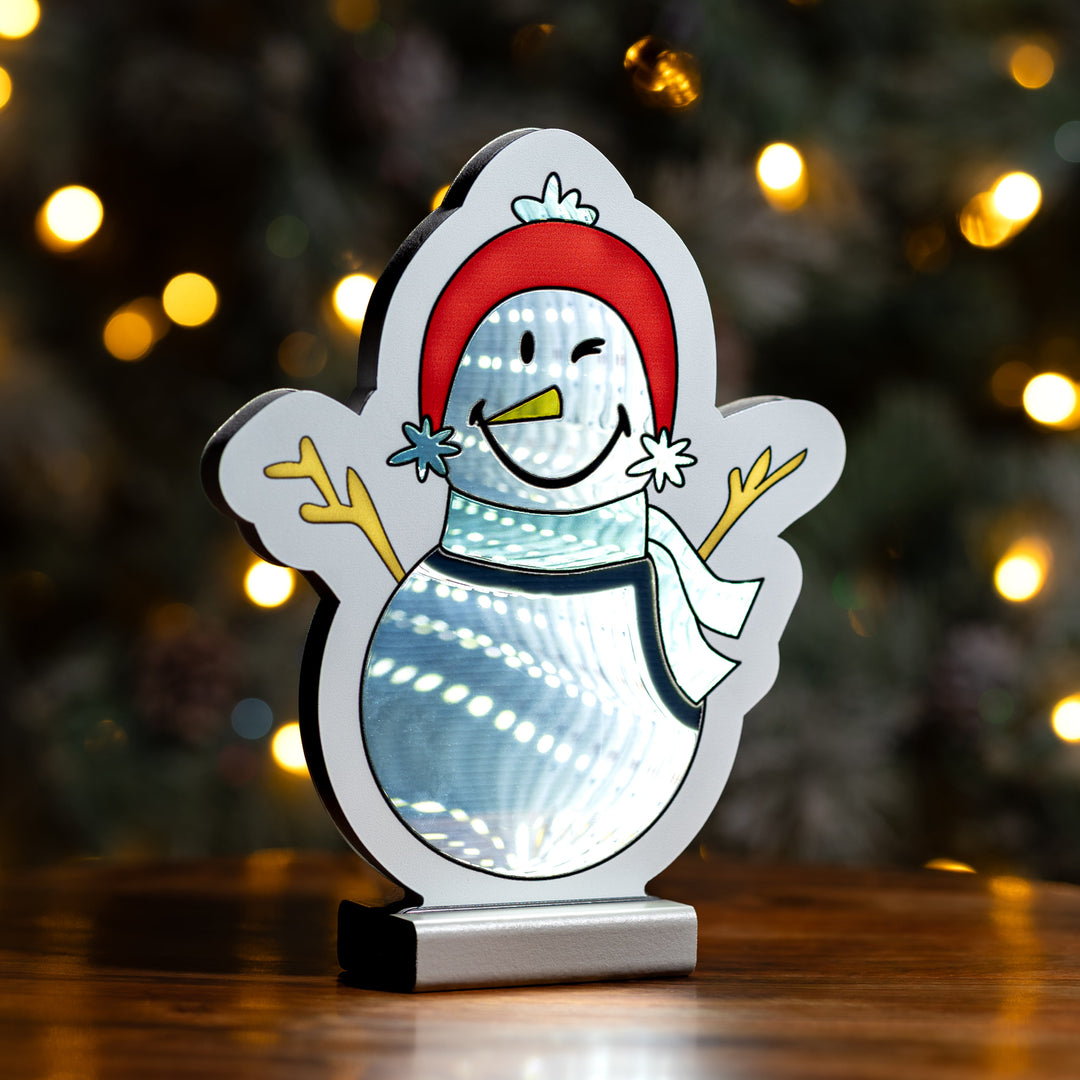 SmileyWorld® Snowman Ekkolight 8.75"H