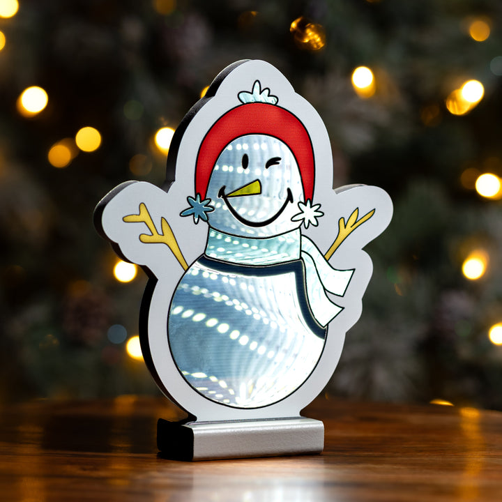 SmileyWorld® Snowman Ekkolight 8.75"H