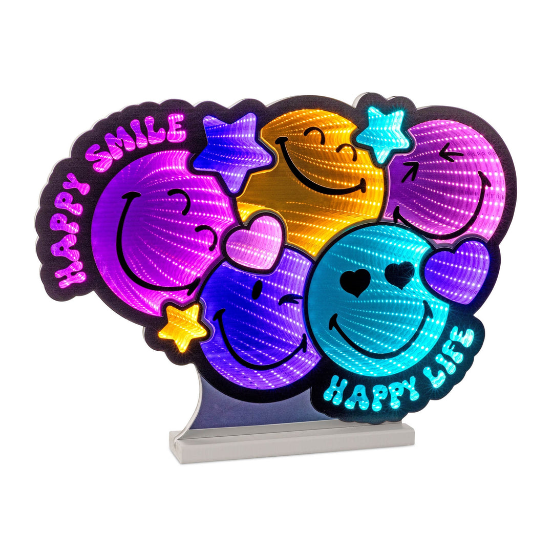 SmileyWorld® Happy Life Ekkolight 14.5"H, handcrafted Christmas gift, Grande Place, Lancaster County PA