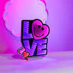 SmileyWorld® Love Square Ekkolight 14.5"H