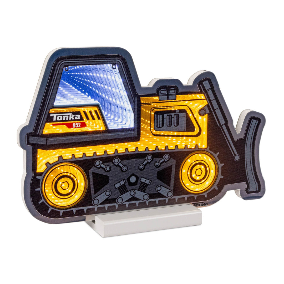 Tonka Bulldozer Ekkolight 8"H, handcrafted Christmas gift, Grande Place, Lancaster County PA