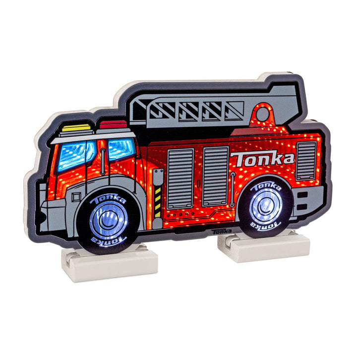 Tonka Firetruck Ekkolight 7.25"H, handcrafted Christmas gift, Grande Place, Lancaster County PA