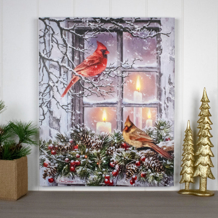 Together for Christmas 16x20 Fiber Optic Canvas, handcrafted Christmas gift, Grande Place, Lancaster County PA