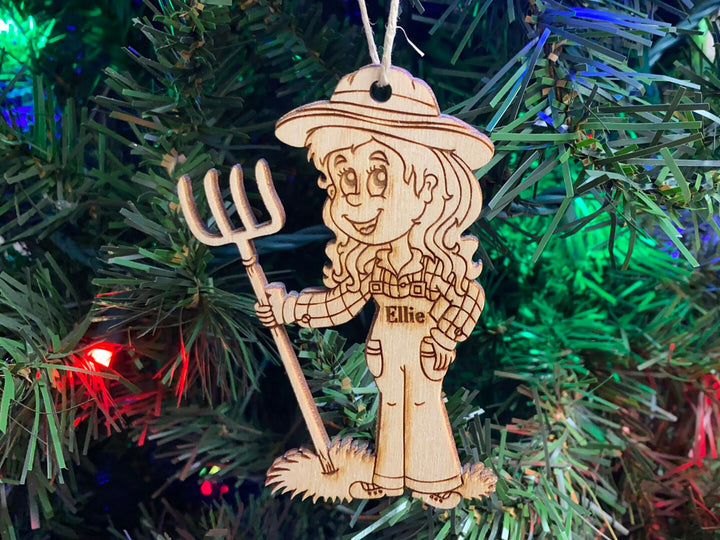 Farmer Ornament – 2 Styles