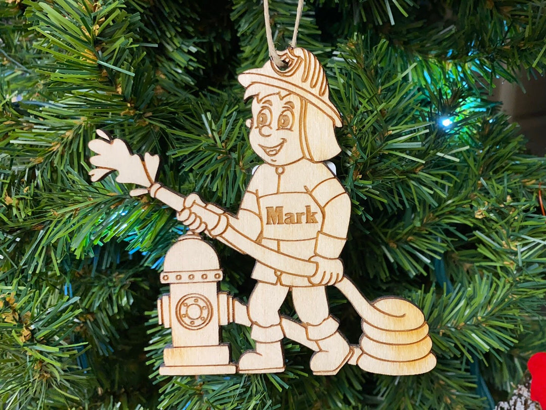 Fire Fighter Ornament – 5 Styles