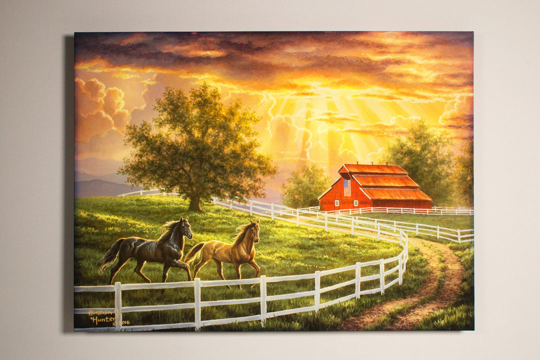 Tennessee Home 18x24 Fully Illuminated LED Wall Art