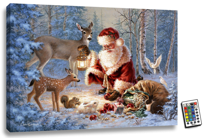 Abundance Of Joy 18x24 Fully Illuminated LED Wall Art, handcrafted Christmas gift, Grande Place, Lancaster County PA