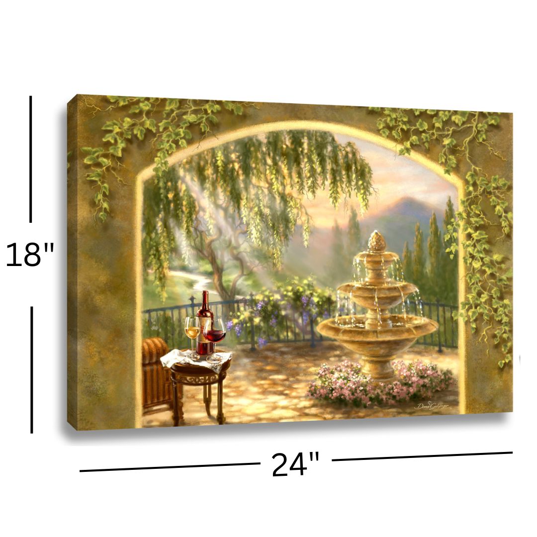 Tranquility 18x24 Fully Illuminated LED Wall Art