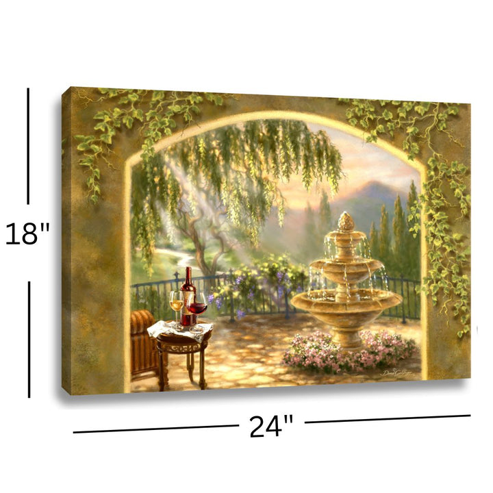 Tranquility 18x24 Fully Illuminated LED Wall Art