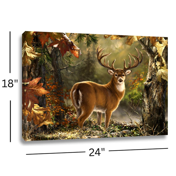 Whitetail 18x24 Fully Illuminated LED Wall Art