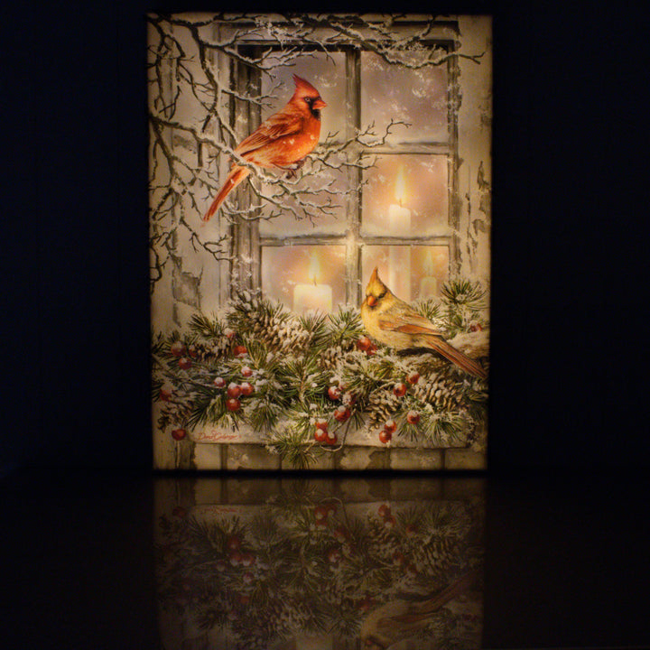 Together for Christmas 18x24 Fully Illuminated LED Wall Art