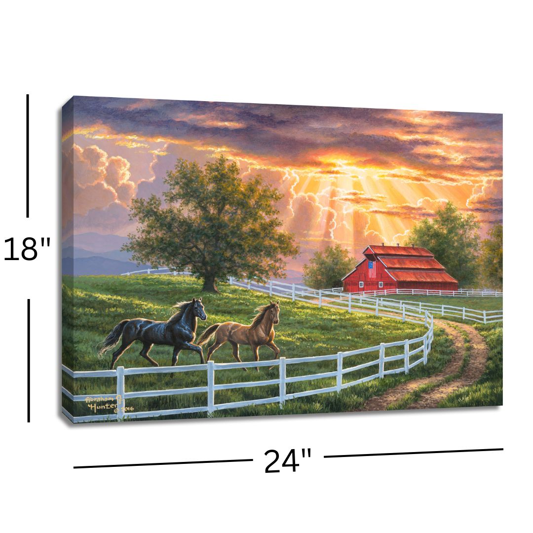 Tennessee Home 18x24 Fully Illuminated LED Wall Art