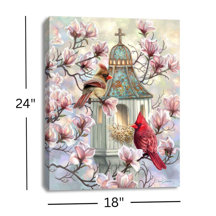 Spring Morning 18x24 Fully Illuminated LED Wall Art