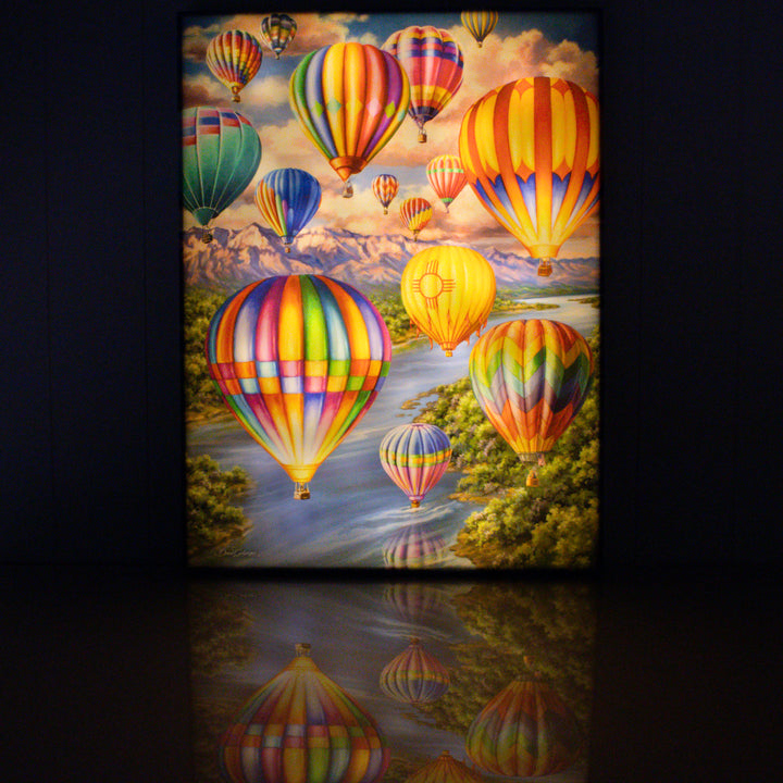 Majestic Flight 18x24 Fully Illuminated LED Wall Art