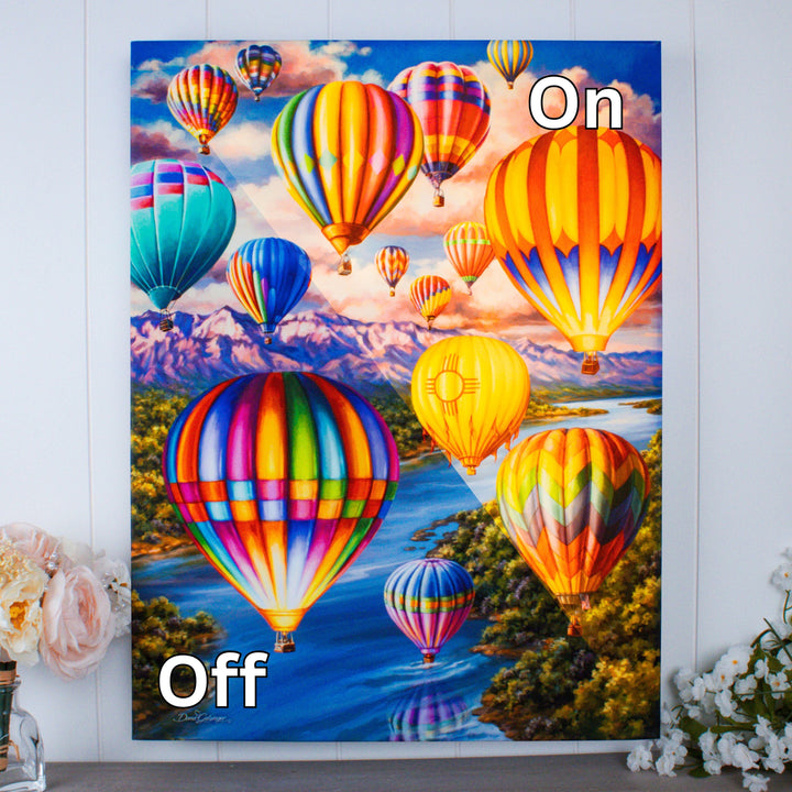 Majestic Flight 18x24 Fully Illuminated LED Wall Art, handcrafted Christmas gift, Grande Place, Lancaster County PA