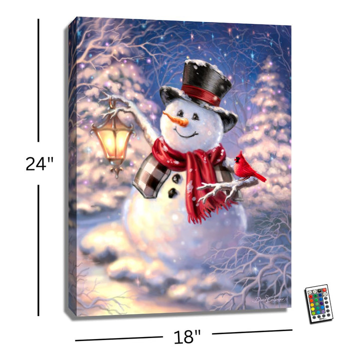 Winter Magic 18x24 Fully Illuminated LED Wall Art
