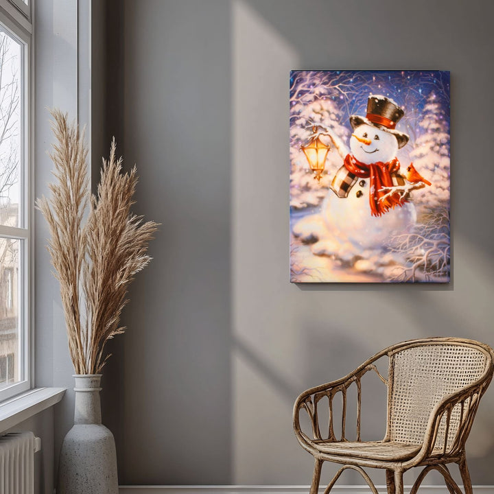 Winter Magic 18x24 Fully Illuminated LED Wall Art