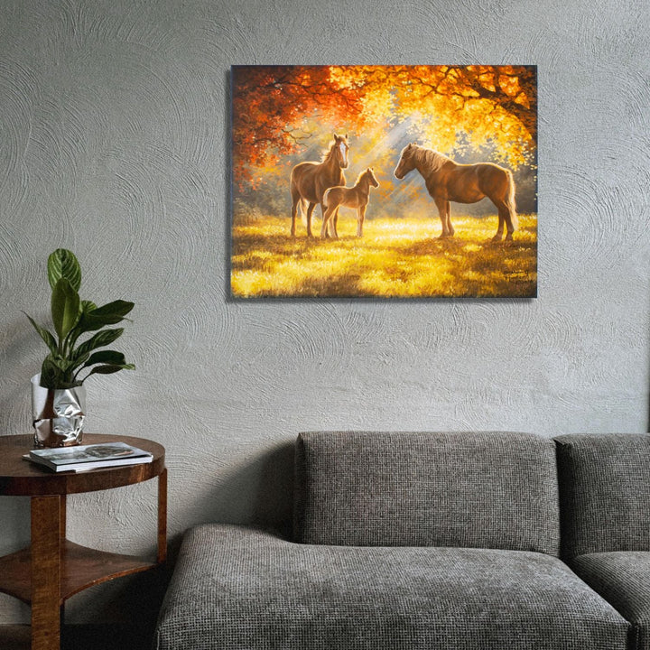 Family Moment 18x24 Fully Illuminated LED Wall Art