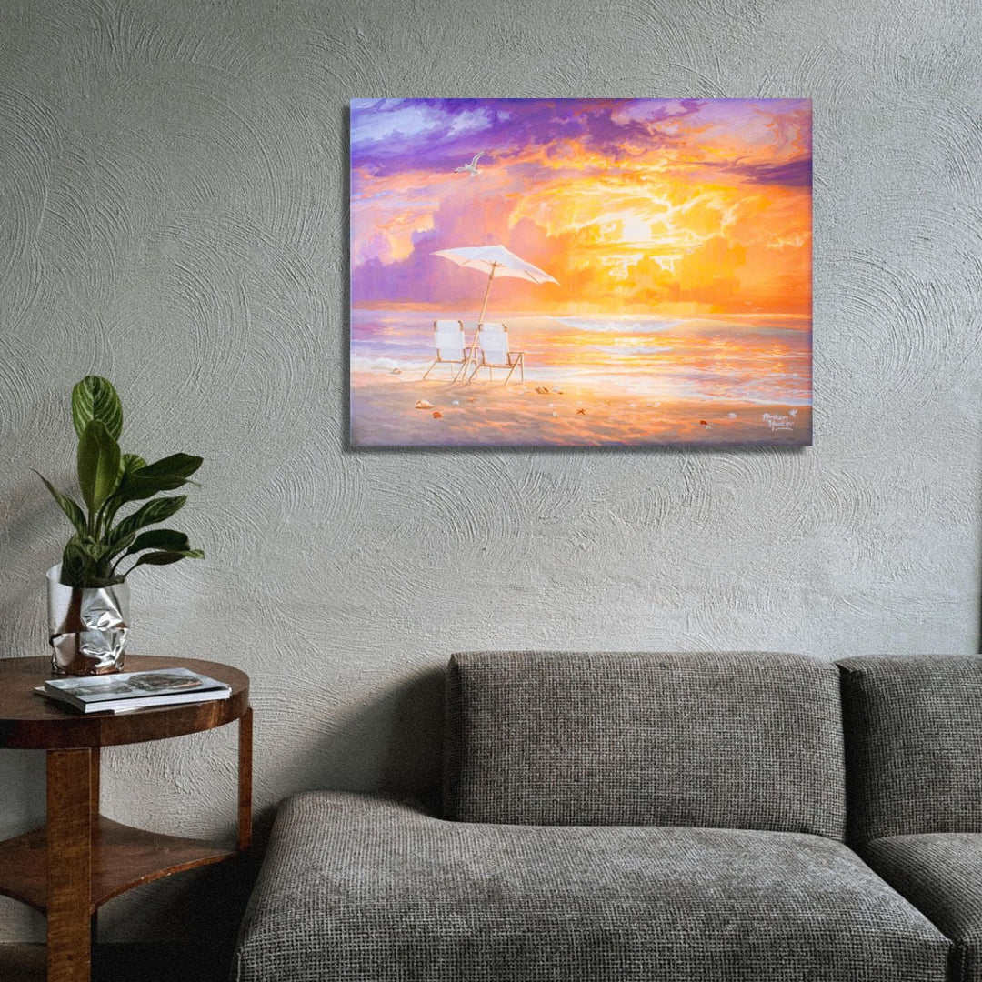 Ocean Glow 18x24 Fully Illuminated LED Wall Art