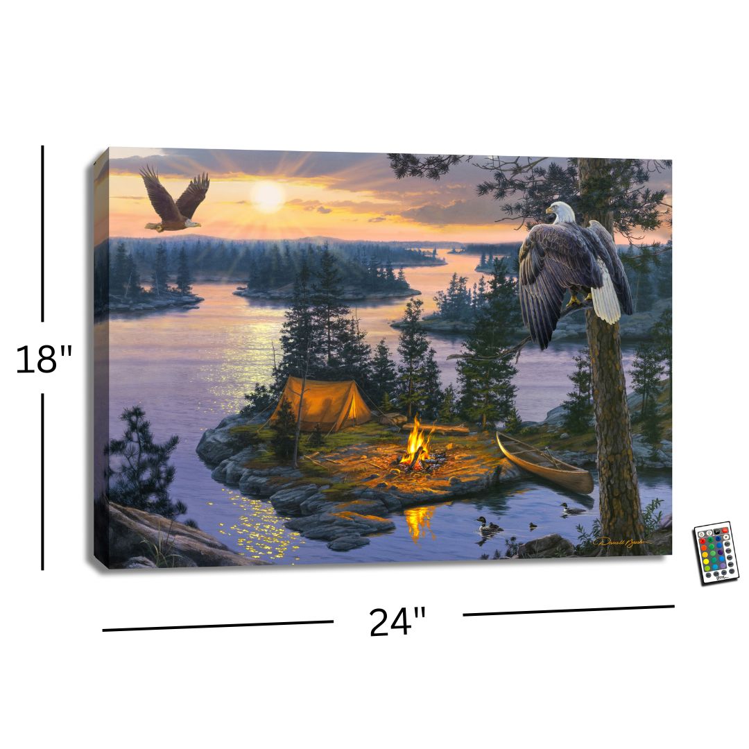 Sundance 18x24 Fully Illuminated LED Wall Art