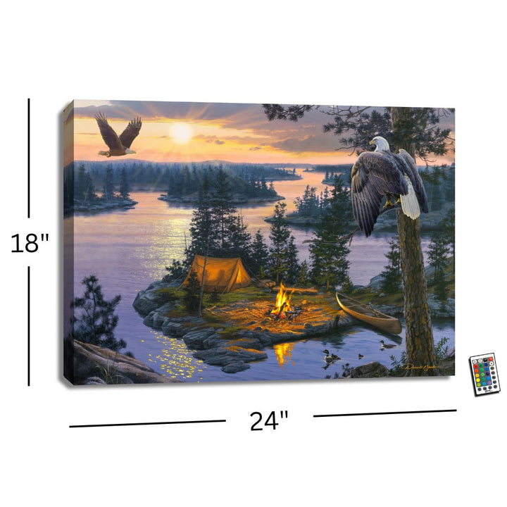Sundance 18x24 Fully Illuminated LED Wall Art